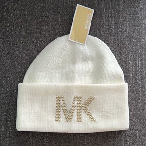Michaels Kors Access Studded Beanie Hat